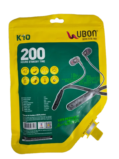 Ubon K10 Eco Series Wireless Neckband